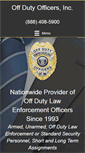 Mobile Screenshot of offdutyofficers.com